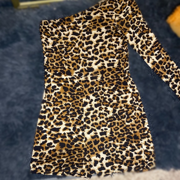 Super Cute Leopard Print Romper for a Night Out!